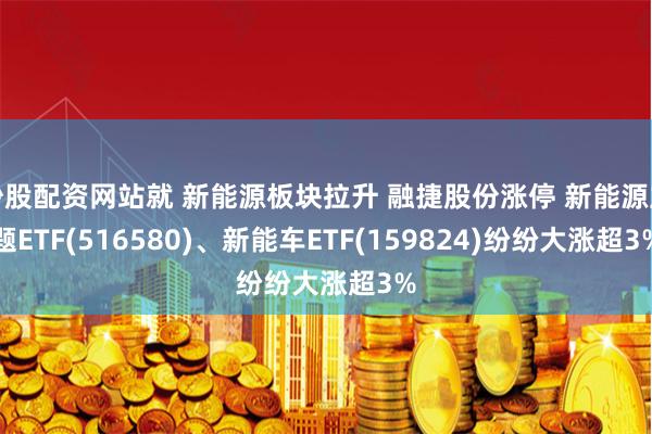 炒股配资网站就 新能源板块拉升 融捷股份涨停 新能源主题ETF(516580)、新能车ETF(159824)纷纷大涨超3%