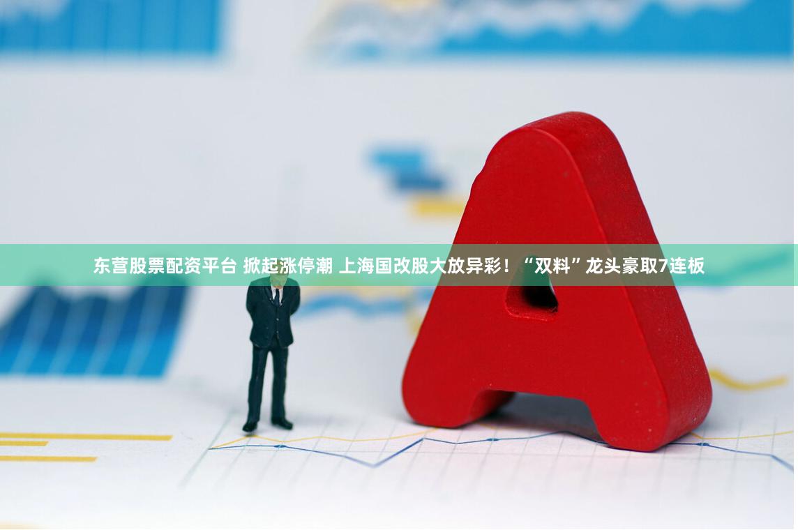 东营股票配资平台 掀起涨停潮 上海国改股大放异彩！“双料”龙头豪取7连板